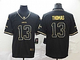 Nike Saints 13 Michael Thomas Black Gold Throwback Vapor Untouchable Limited Jersey,baseball caps,new era cap wholesale,wholesale hats